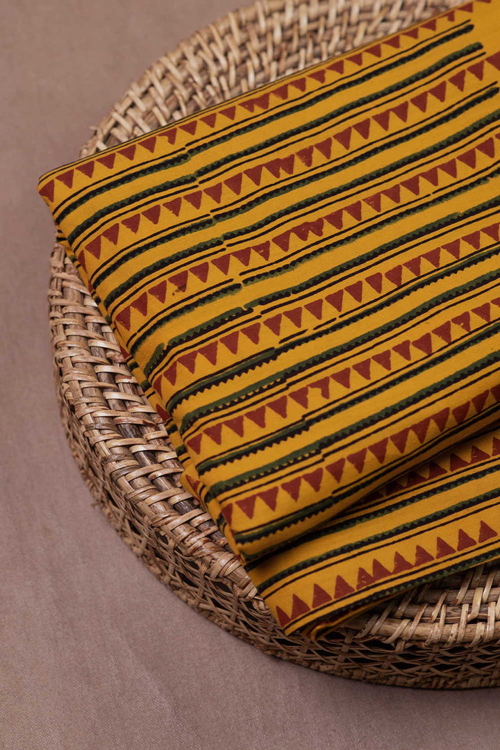 Ajrak Cotton Fabric - Matkatus 