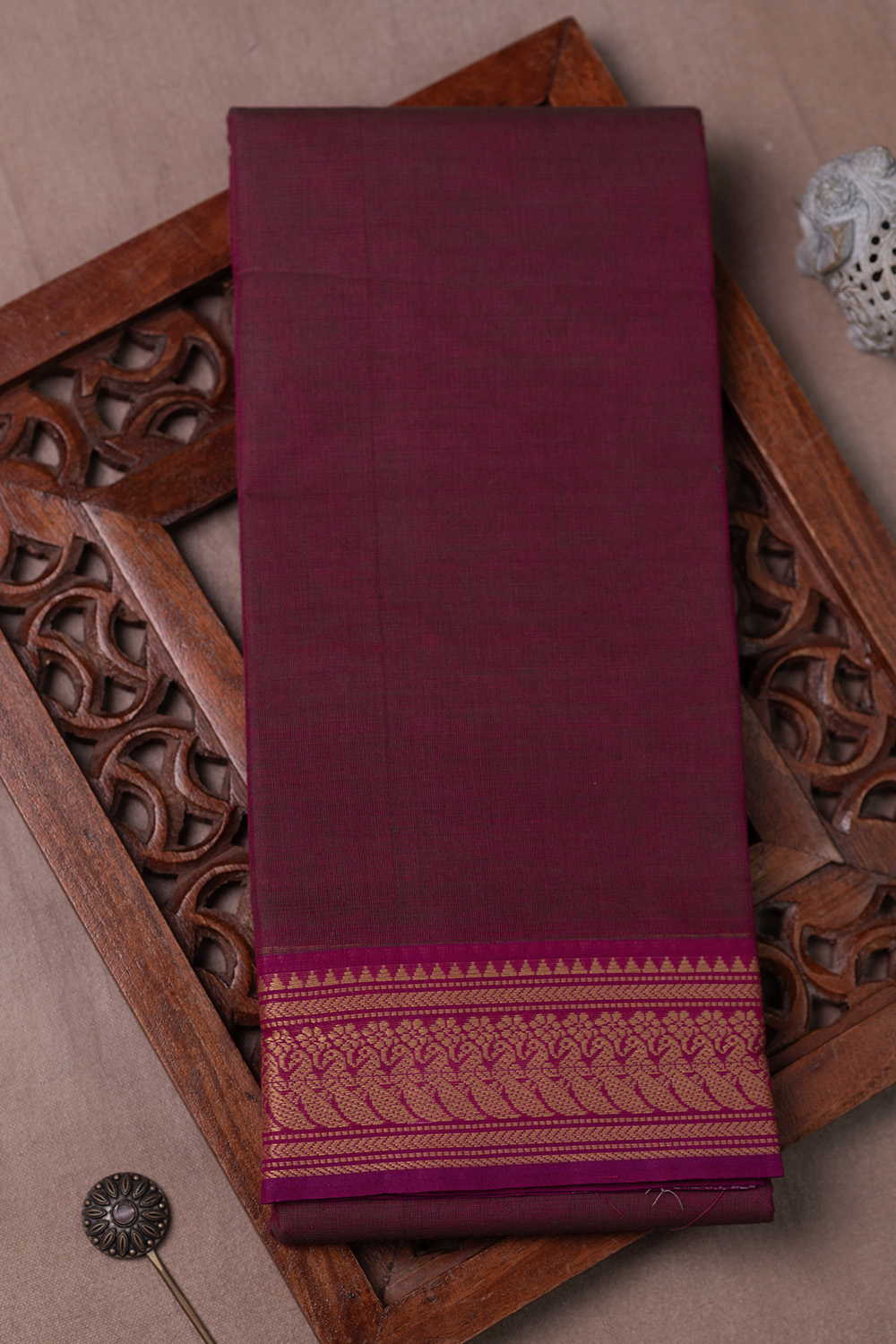 Kanchi Cotton Saree - Matkatus 