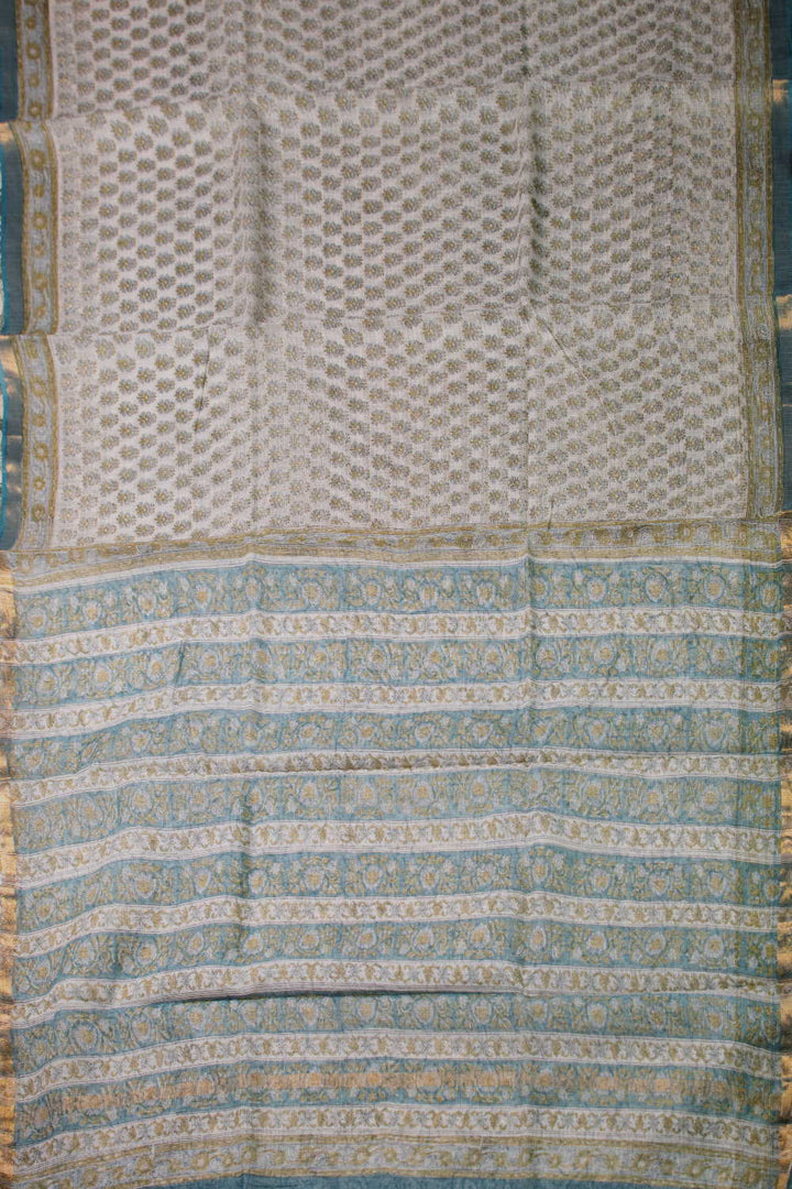 Block Printed Saree - Matkatus