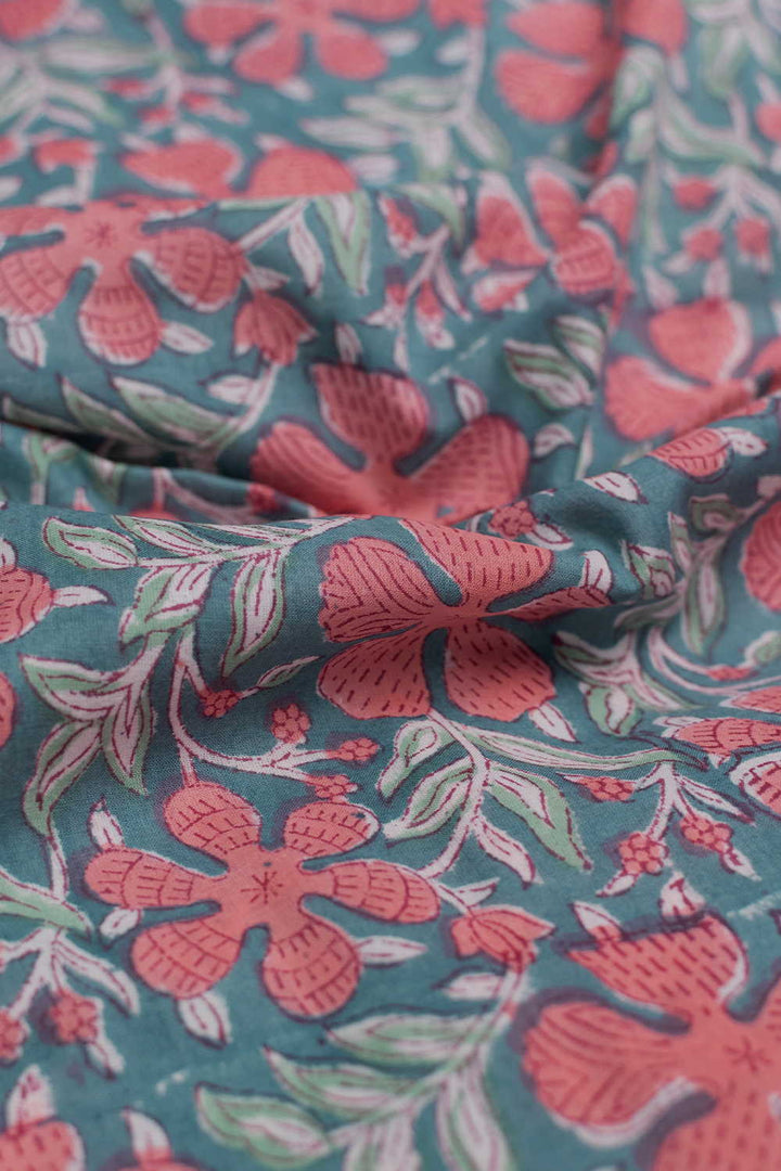 Block Printed Fabric-Matkatus 