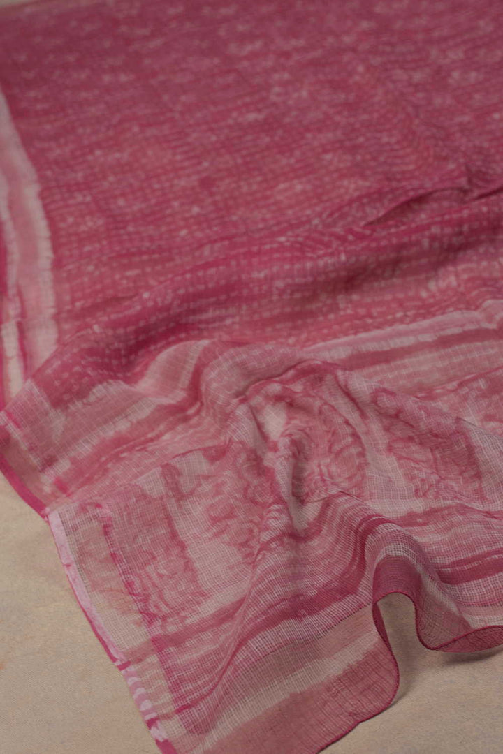 Block Printed Cotton Dupatta - Matkatus 