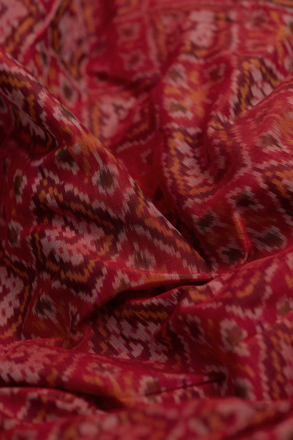 Ikat silk & Silk Cotton Fabric - Matkatus 