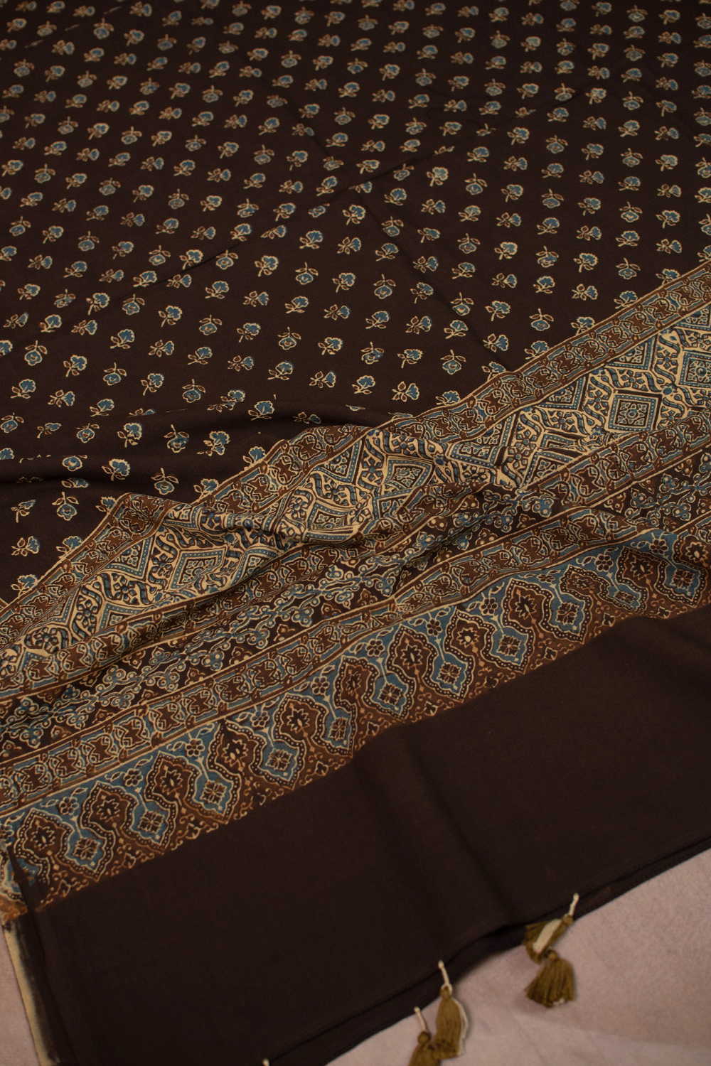 Block Printed Cotton Dupattas - Matkatus 