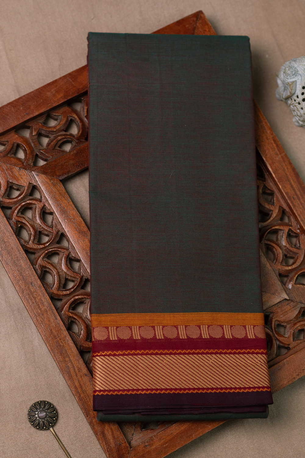 Kanchi Cotton Saree - Matkatus 