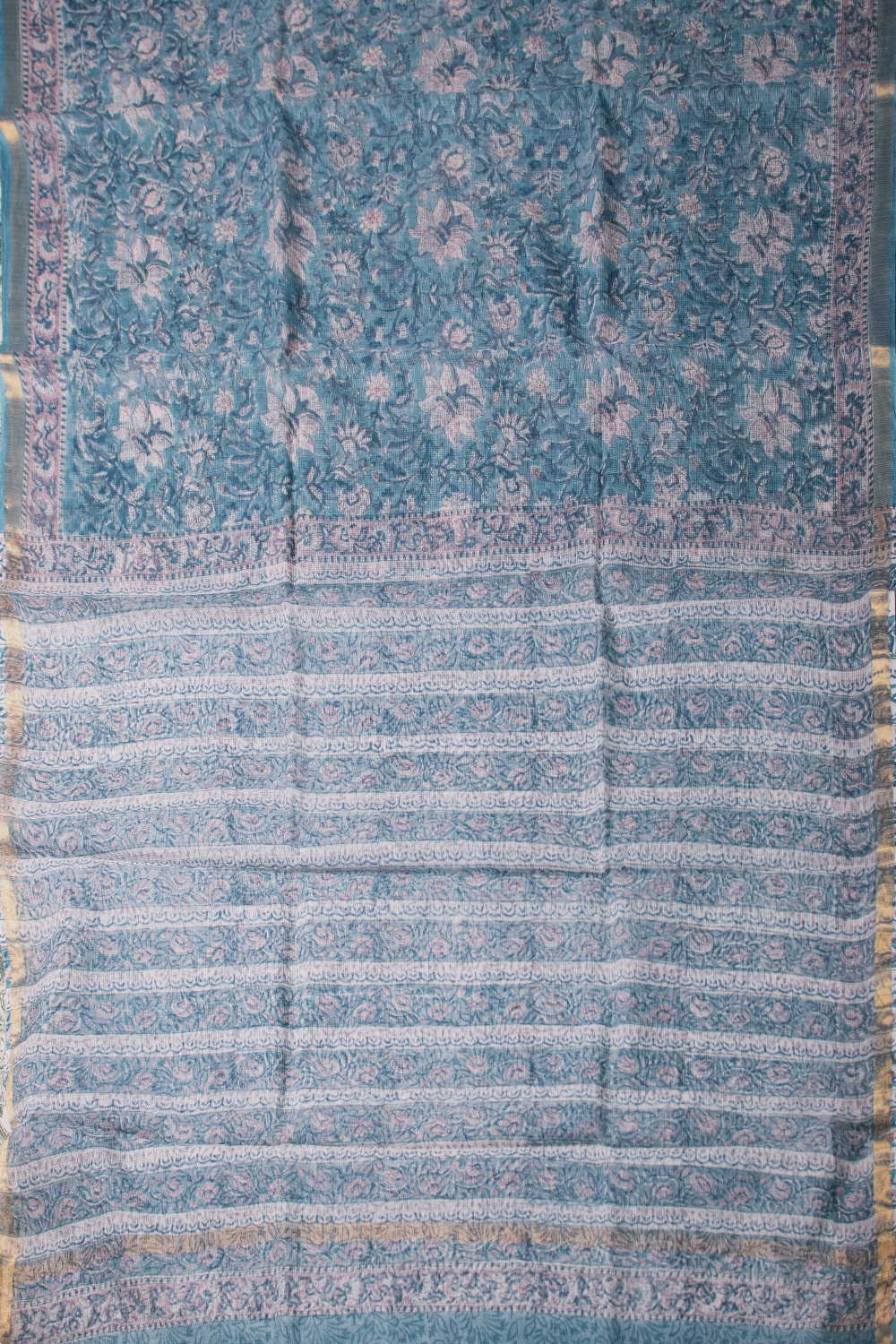 Block Printed Saree - Matkatus