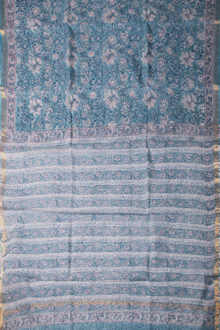 Block Printed Saree - Matkatus
