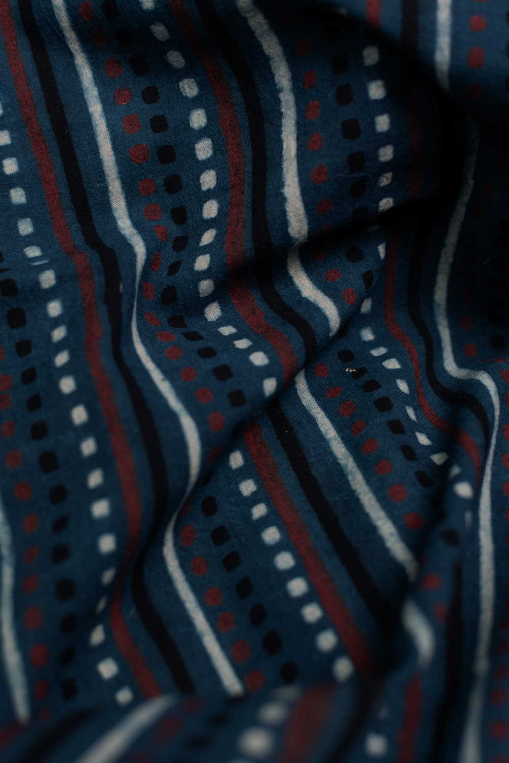 Ajrak Cotton Fabrics-Matkatus