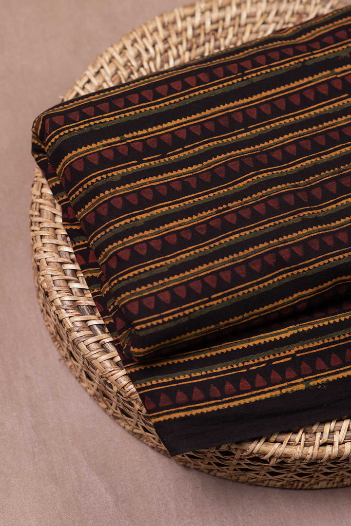 Ajrak Cotton Fabric - Matkatus 