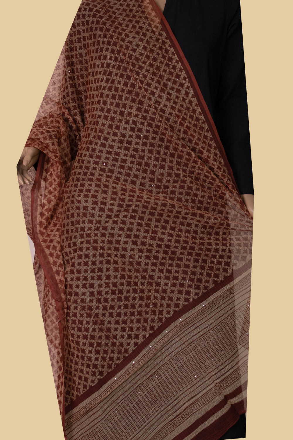 Kota Cotton Dupatta - Matkatus 