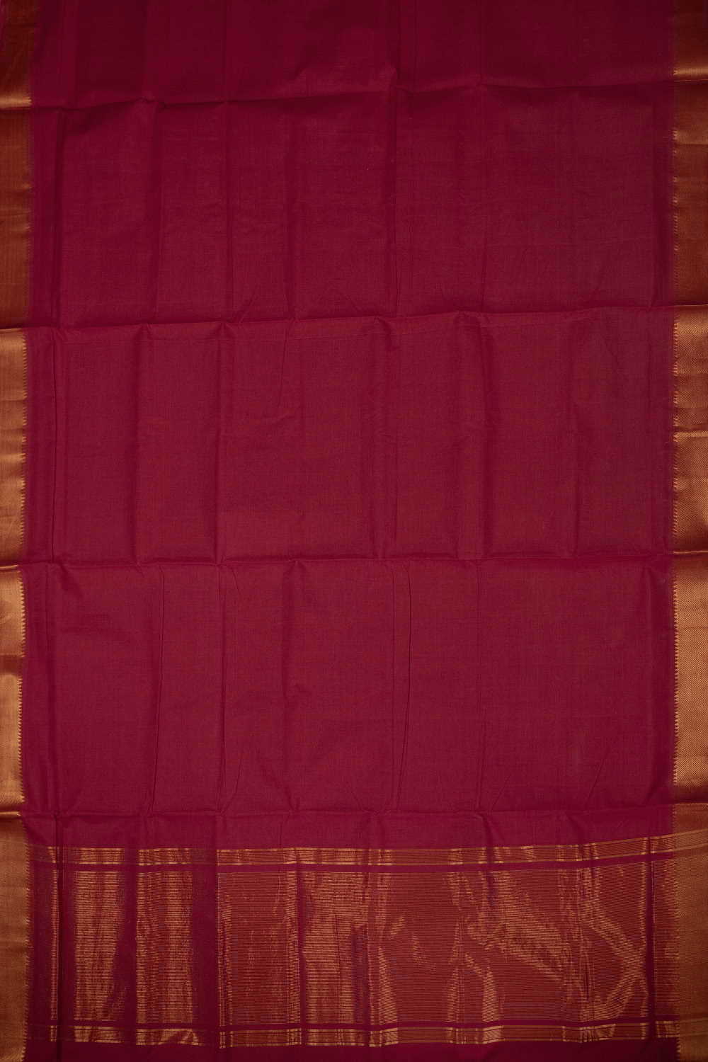 Deep Pink Mangalagiri Cotton saree