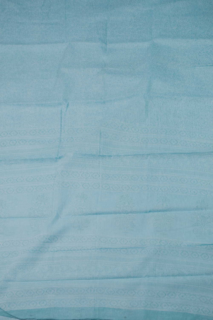 Block Printed Cotton Saree - Matkatus