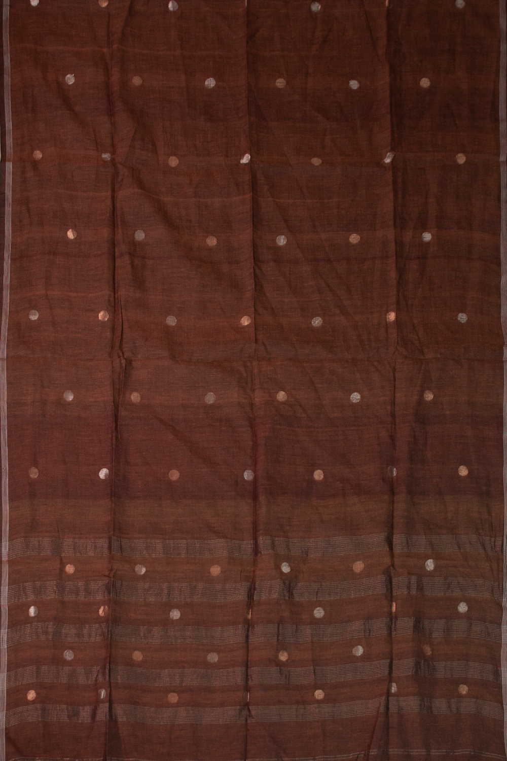 Shades of Brown Jamdani Cotton Dupatta