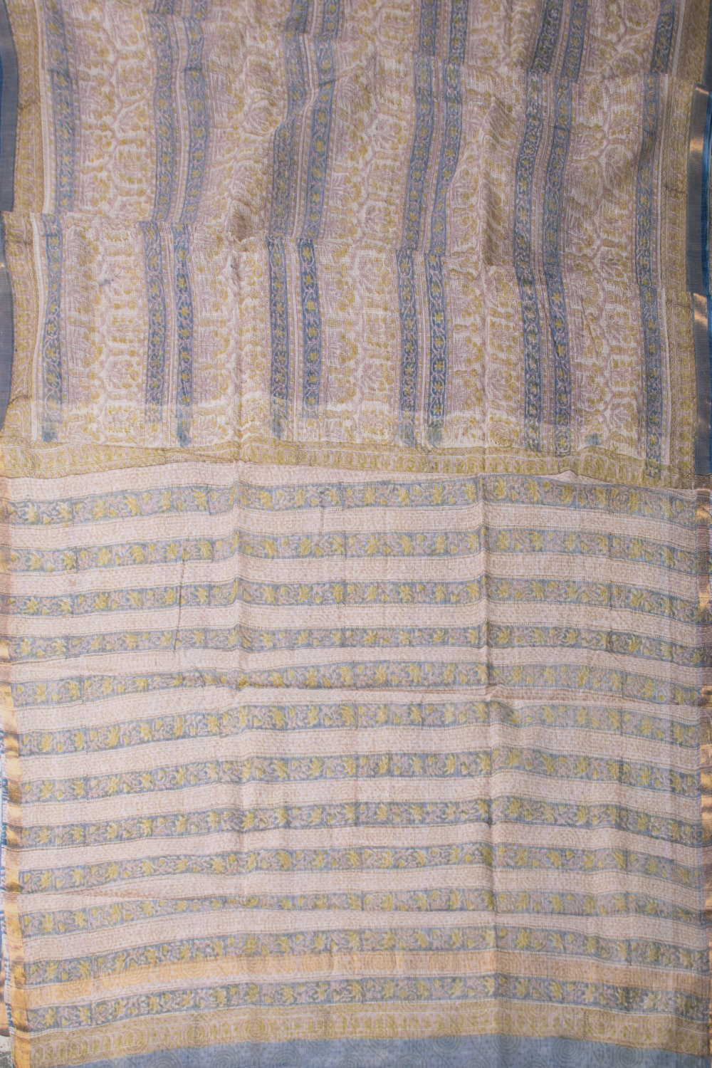 Block Printed Saree - Matkatus