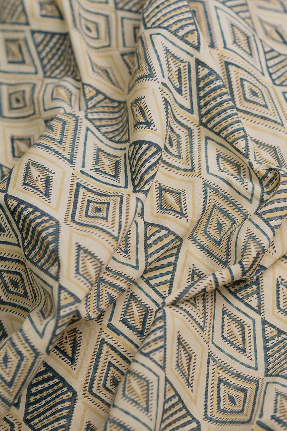 Block Printed Fabric- Matkatus 