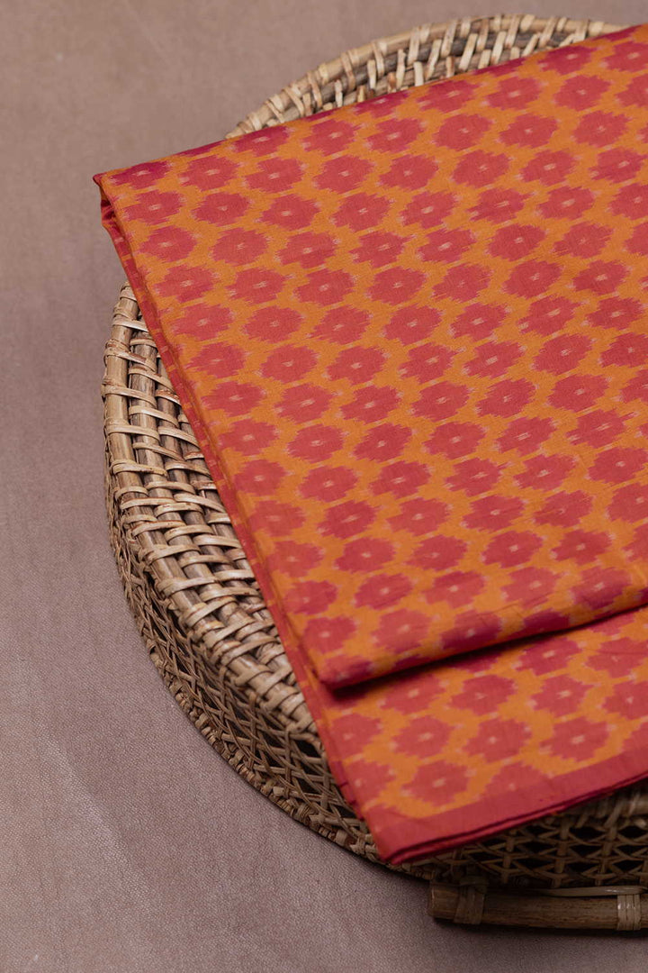 Ikat silk & Silk Cotton Fabric - Matkatus 