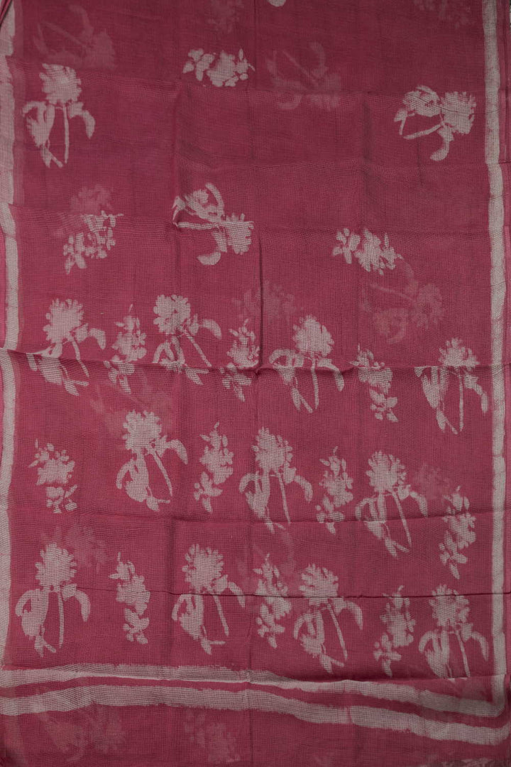 Block Printed Cotton Saree - Matkatus