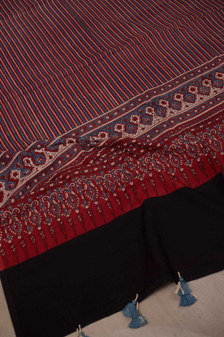 Block Printed Cotton Dupattas - Matkatus 