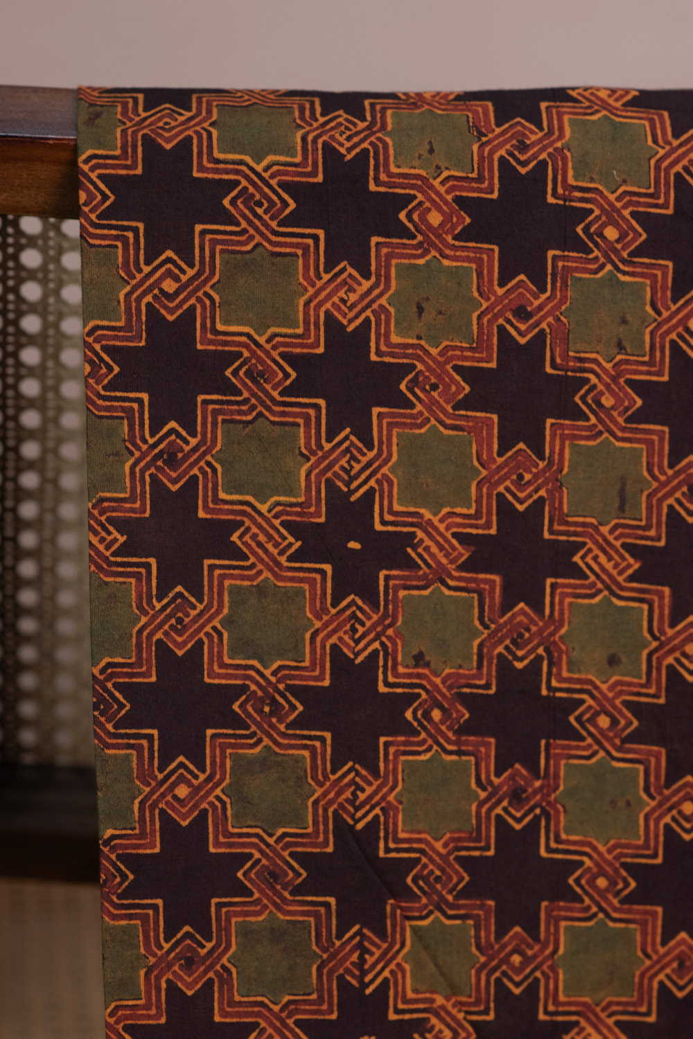 Block Printed Cotton Fabric - Matkatus 