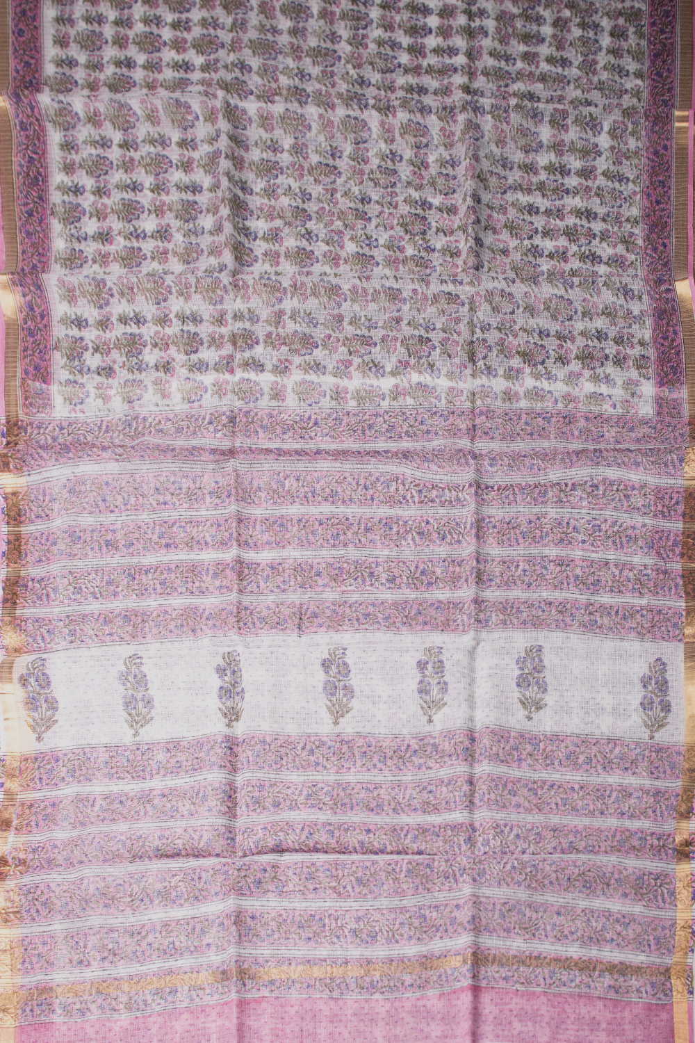 Block Printed Saree - Matkatus