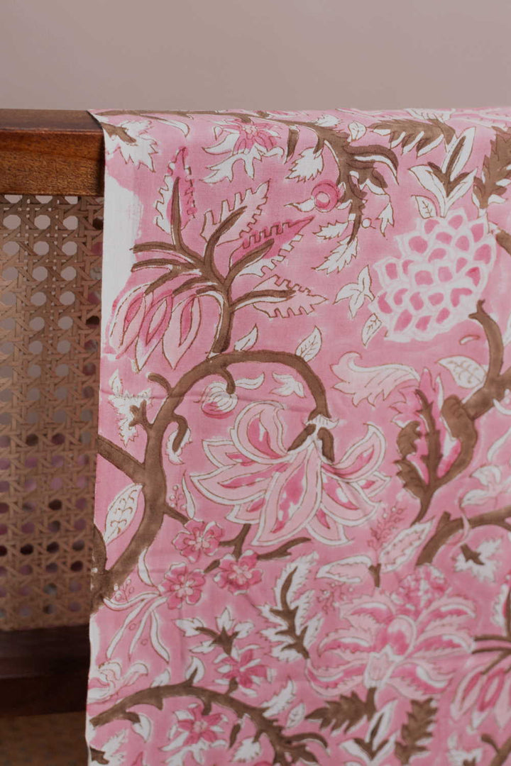 Block Printed Fabric-Matkatus 