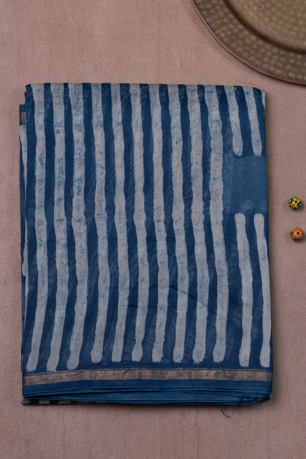 Printed Silk Cotton Saree - Matkatus 