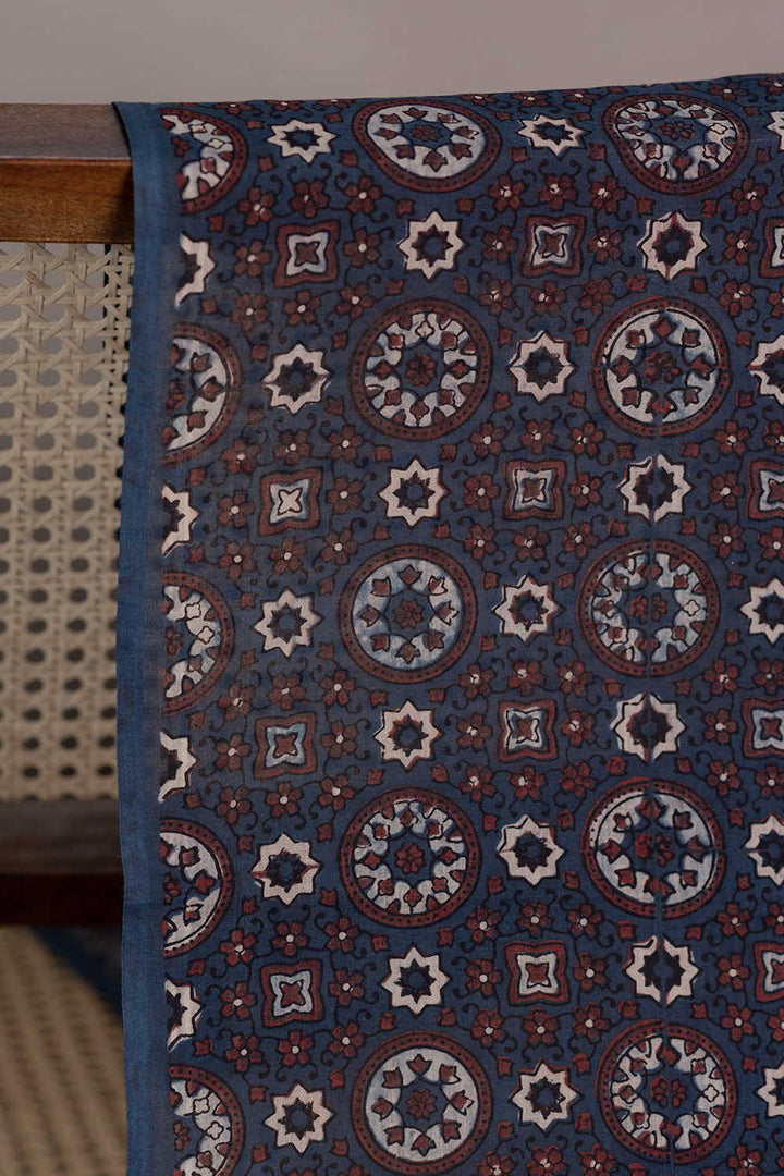 Ajrak Mul Cotton Fabric - Matkatus 