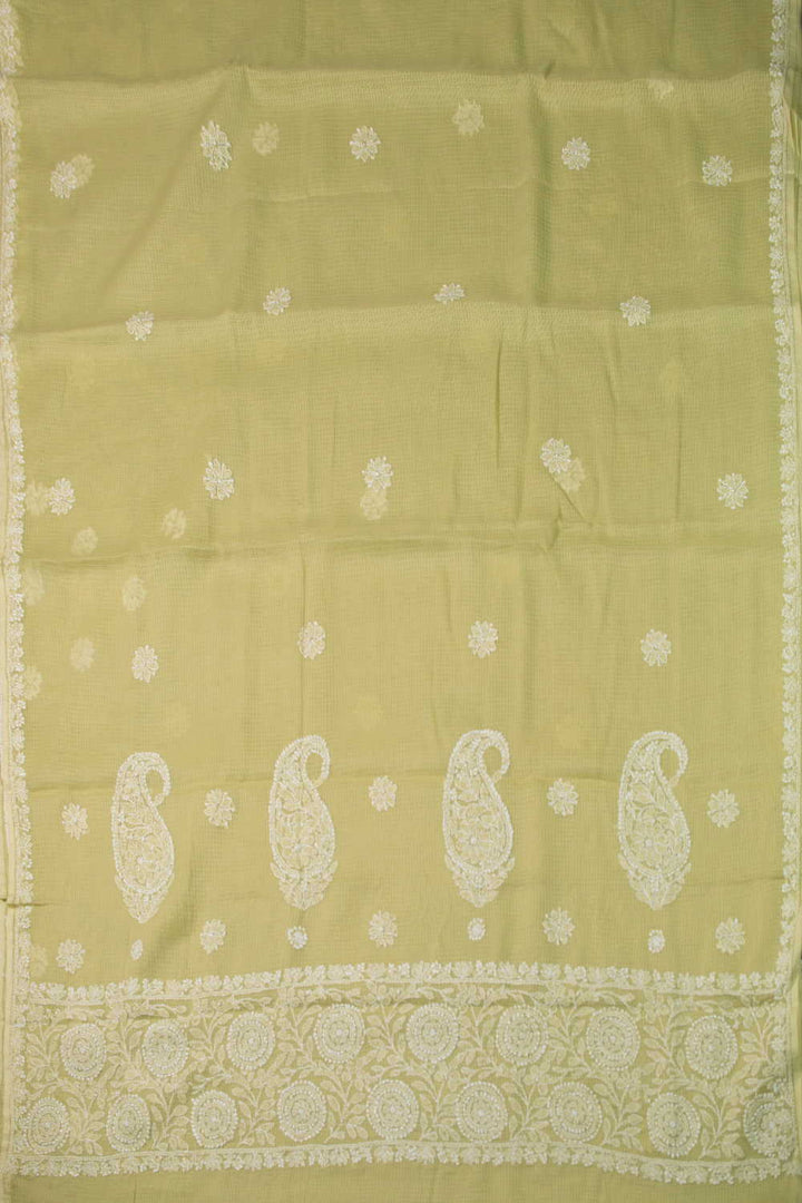 Embroidered Chikankari Sarees - Matkatus 