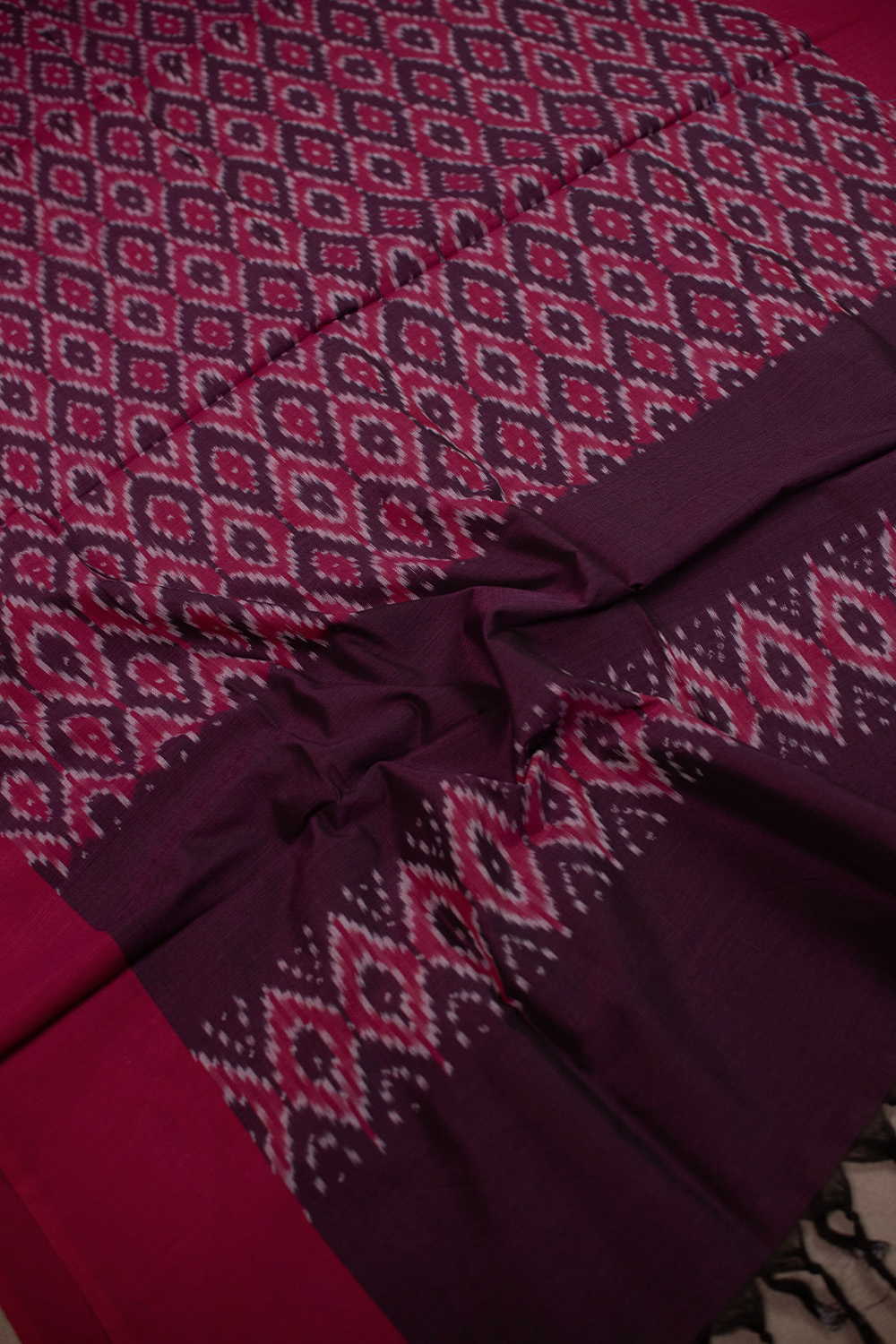 Ikat Cotton Dupatta - Matkatus
