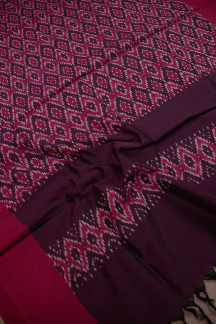 Ikat Cotton Dupatta - Matkatus