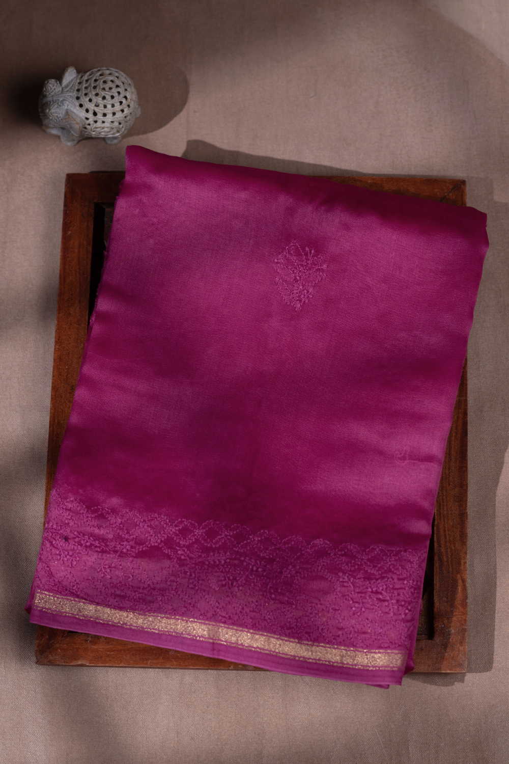 Embroidered Saree - Matkatus