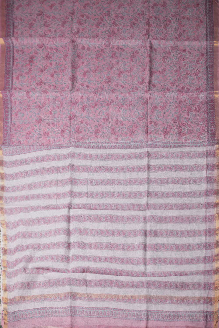 Block Printed Saree - Matkatus