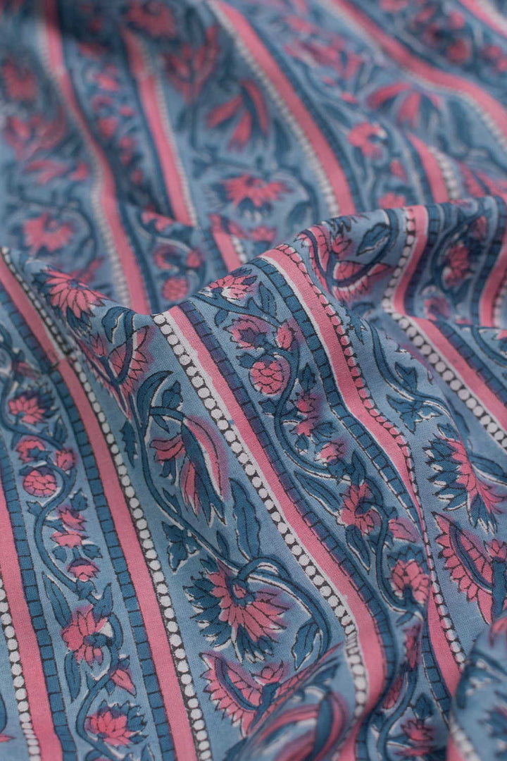 Block Printed Fabric-Matkatus 
