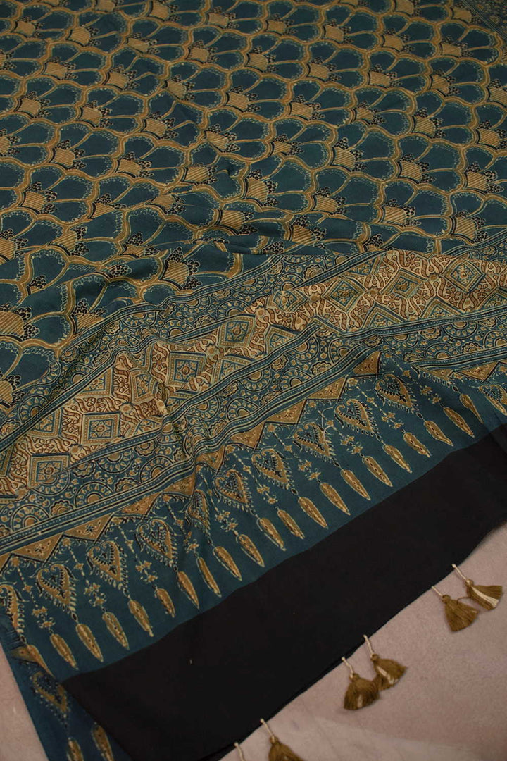 Block Printed Cotton Dupattas - Matkatus 