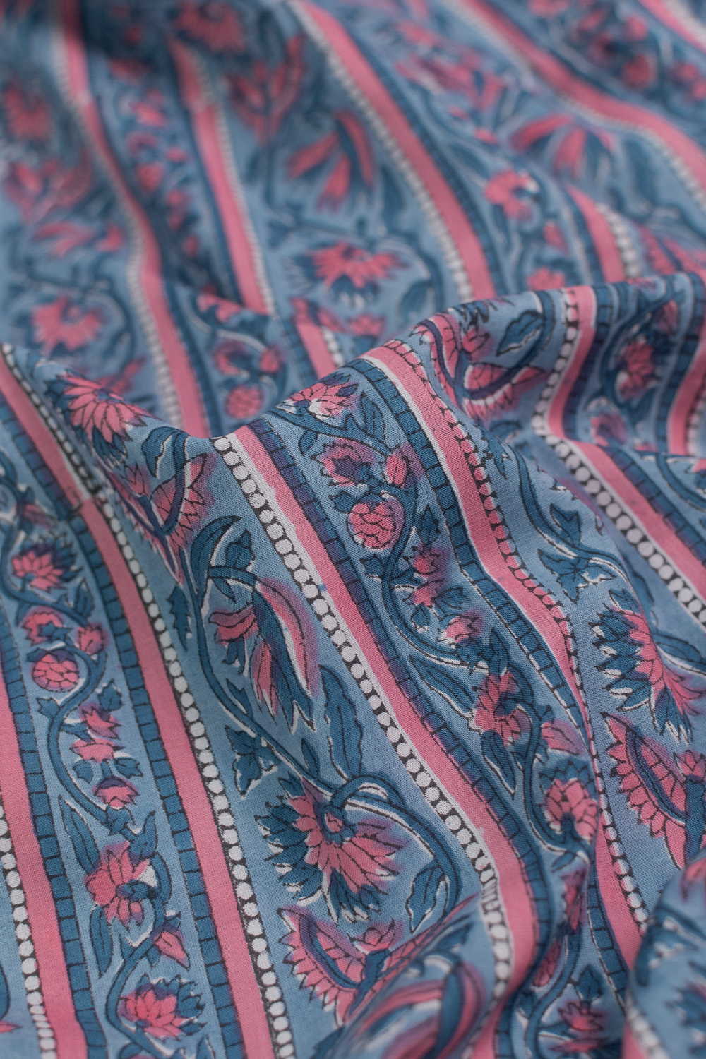 Block Printed Fabric-Matkatus 