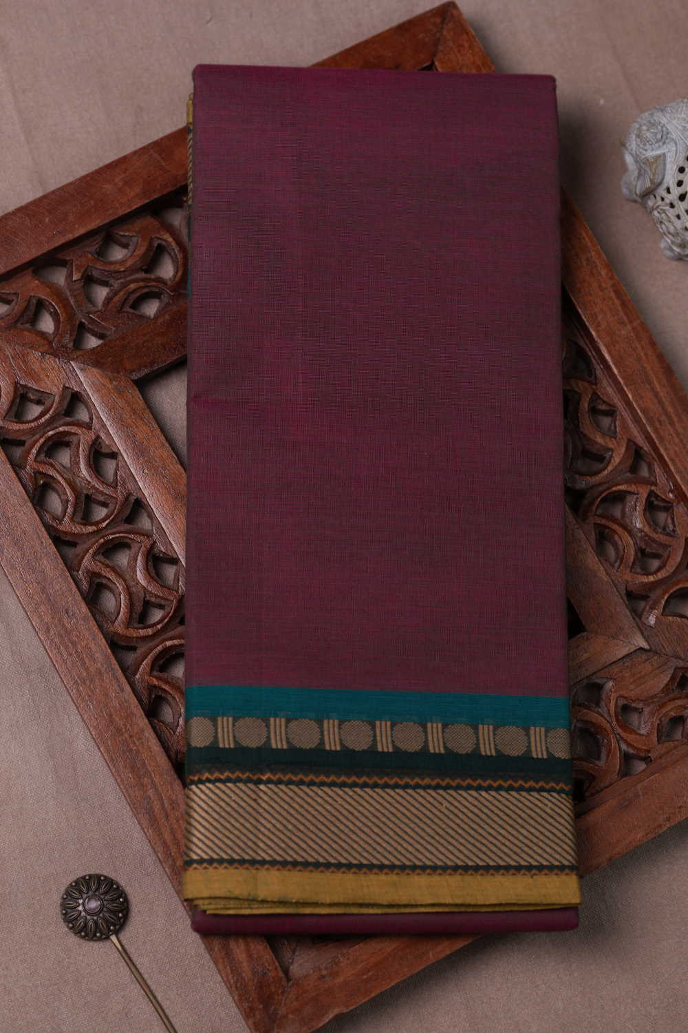 Kanchi Cotton Saree - Matkatus 