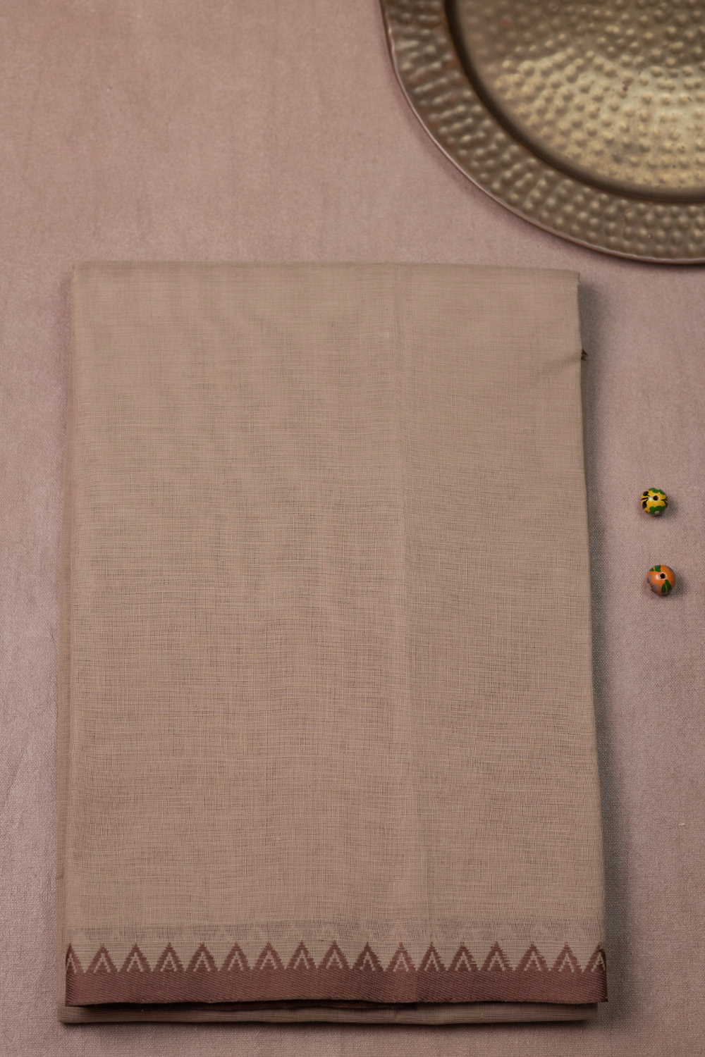 Handwoven Cotton Saree - Matkatus 