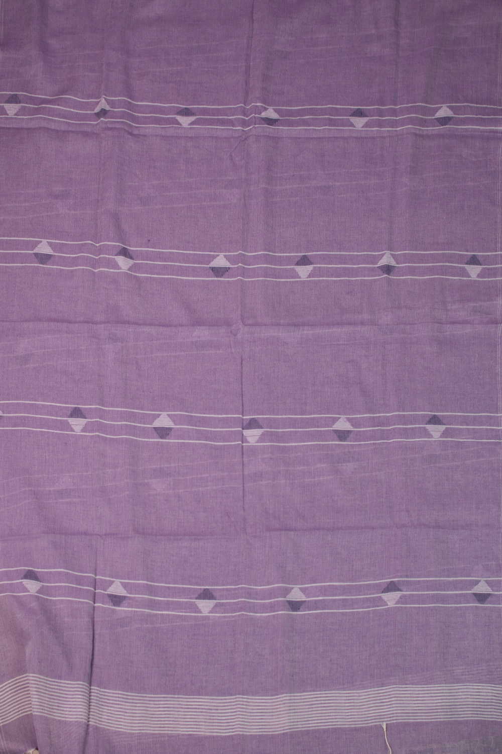 Dusty Purple Jamdani Cotton Dupatta