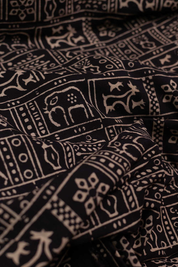 Ajrak Cotton Fabrics-Matkatus