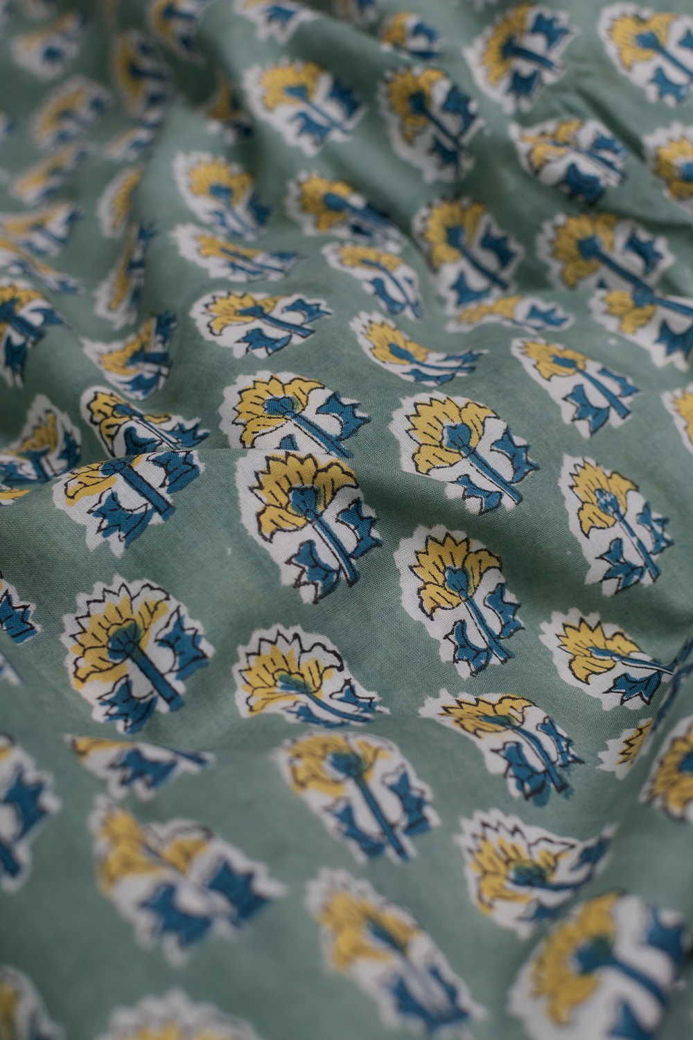 Block Printed Fabric-Matkatus 