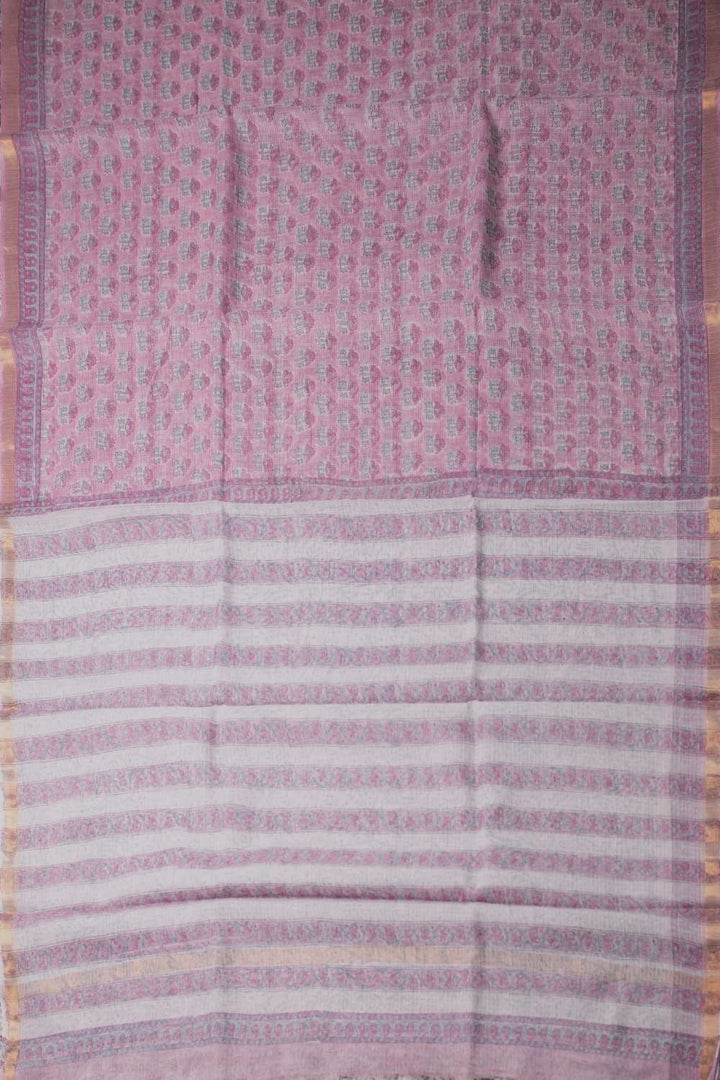 Block Printed Saree - Matkatus