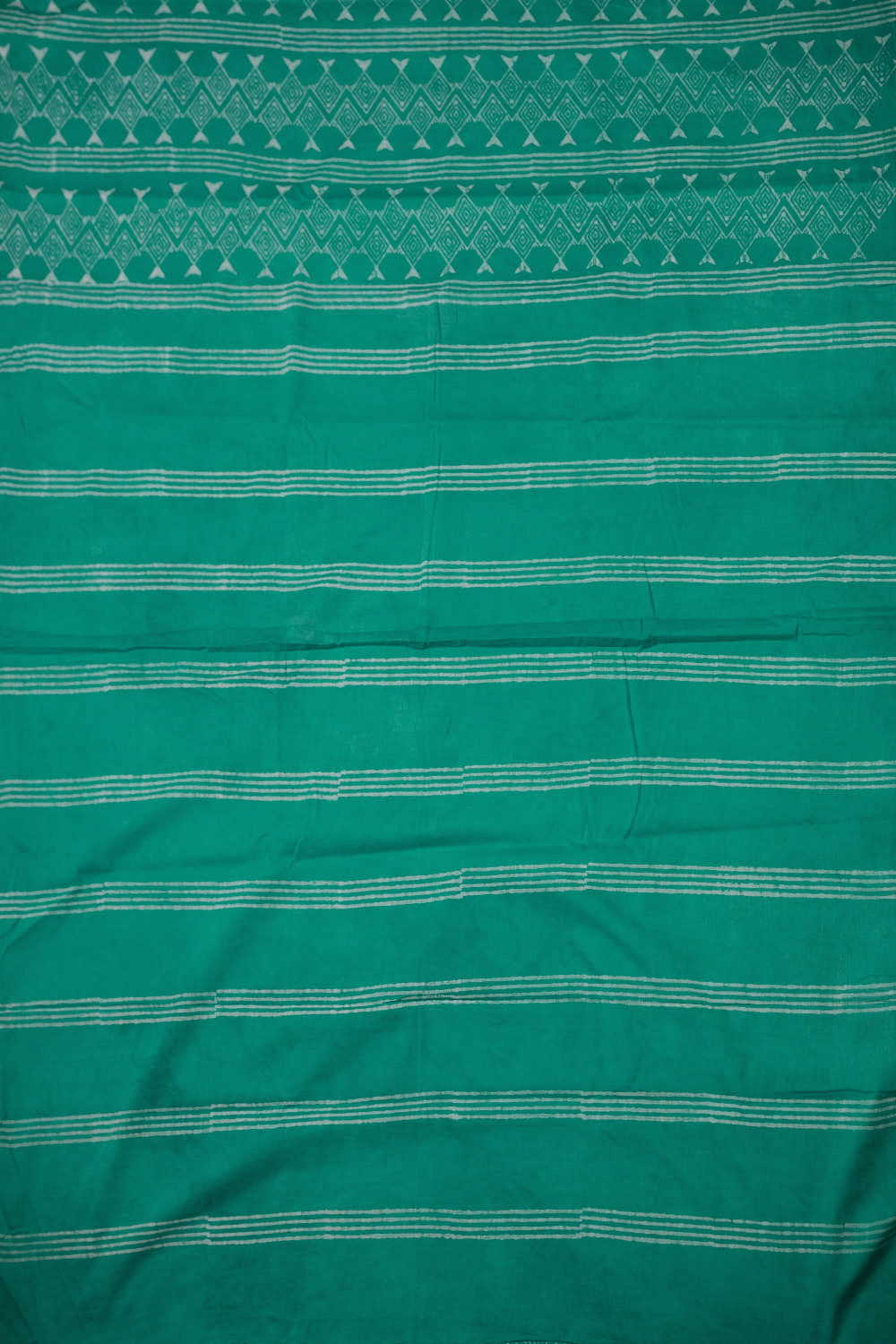 Block Printed Cotton Saree - Matkatus