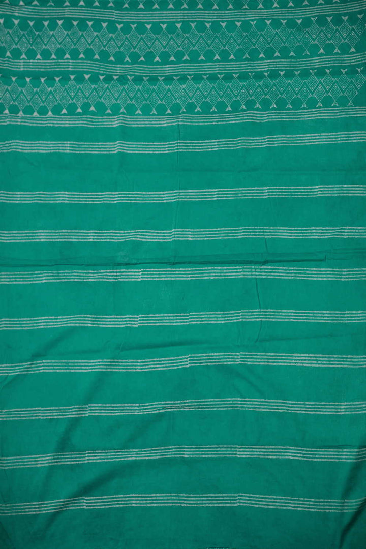 Block Printed Cotton Saree - Matkatus