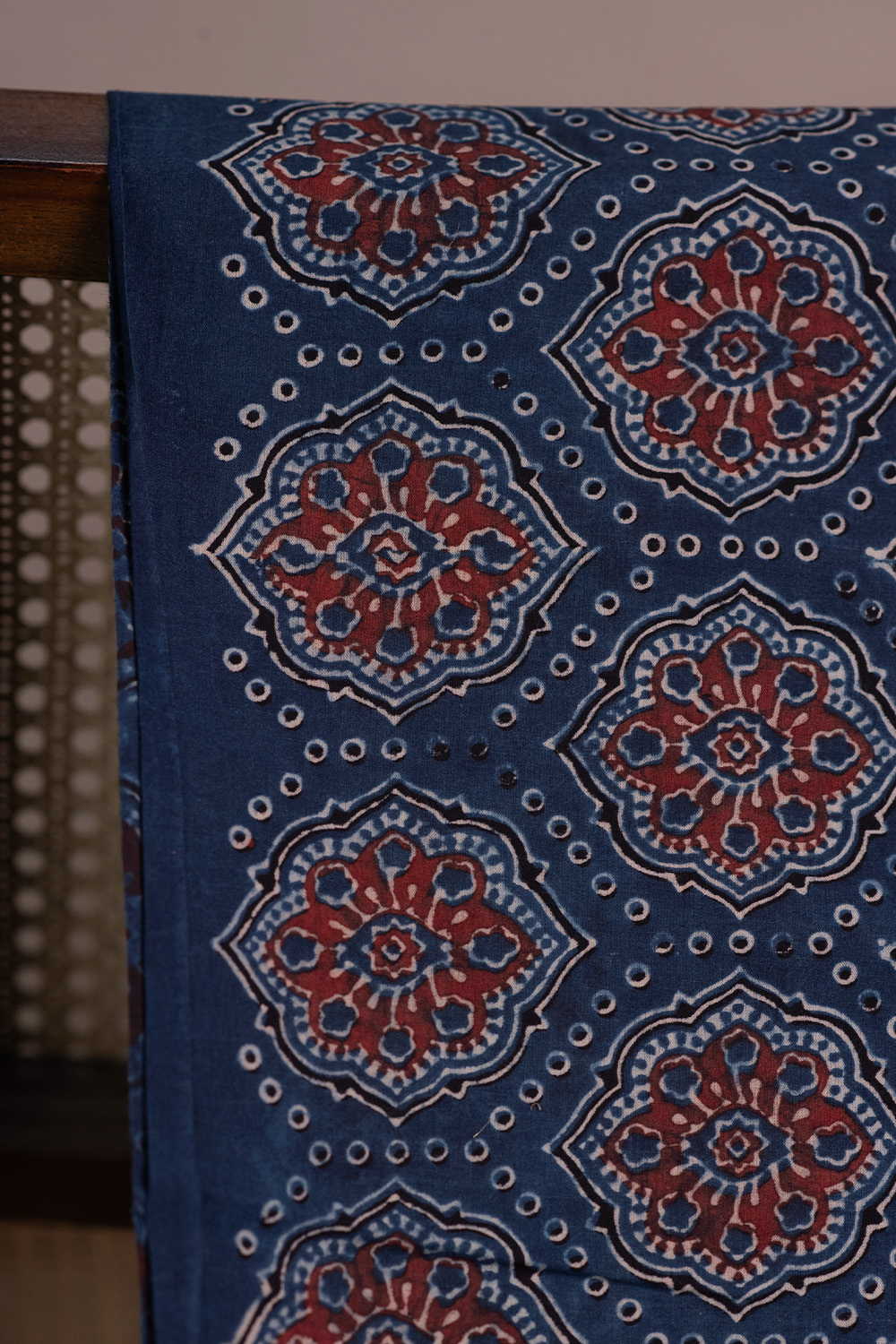 Block Printed Cotton Fabric - Matkatus 
