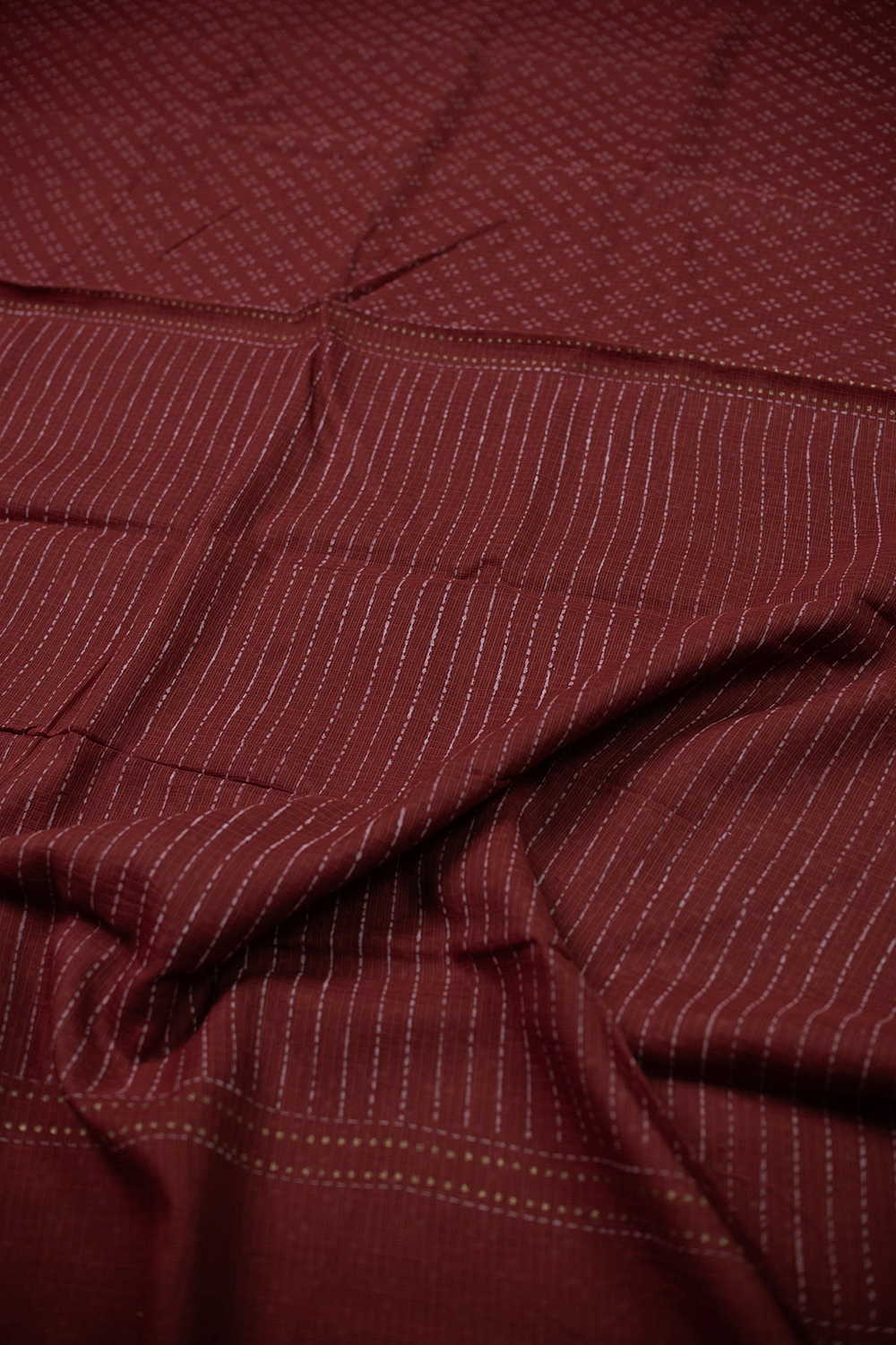 Block Printed Cotton Saree - Matkatus 