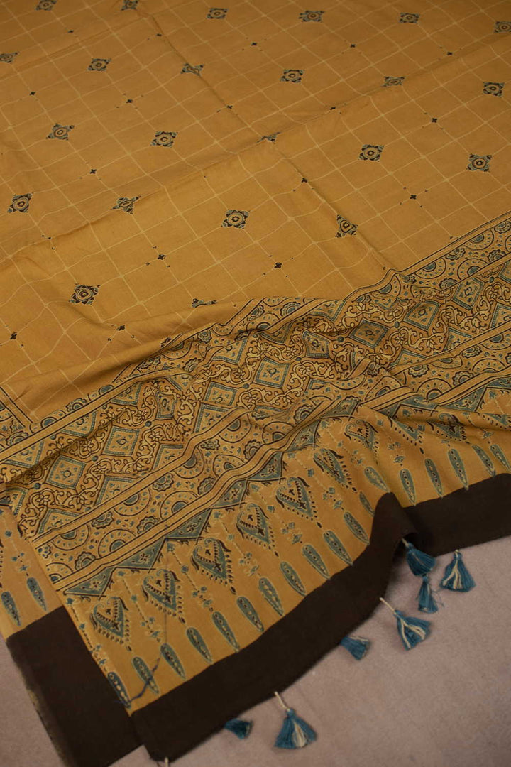 Block Printed Cotton Dupattas - Matkatus 