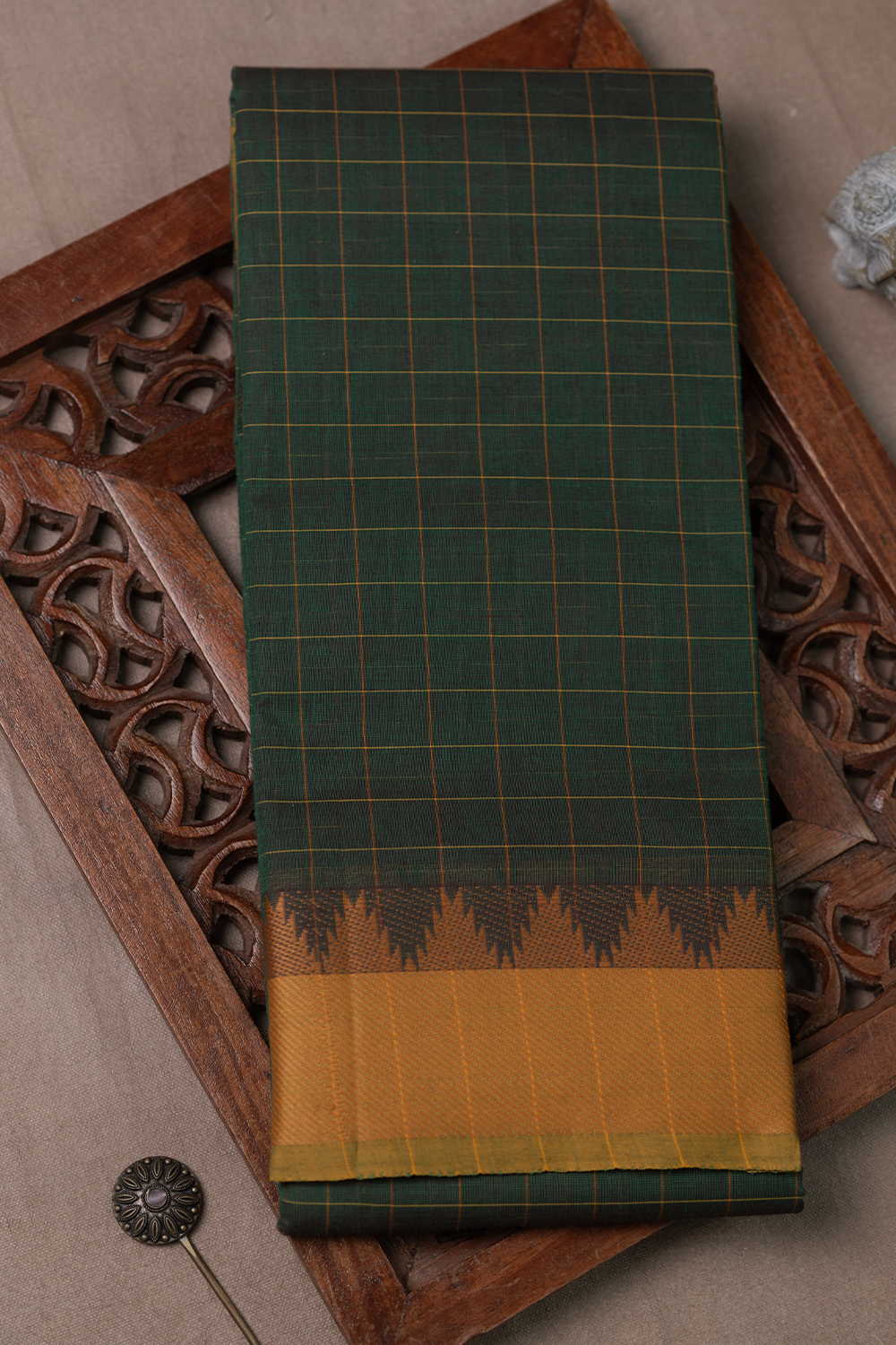 Kanchi Cotton Saree - Matkatus 