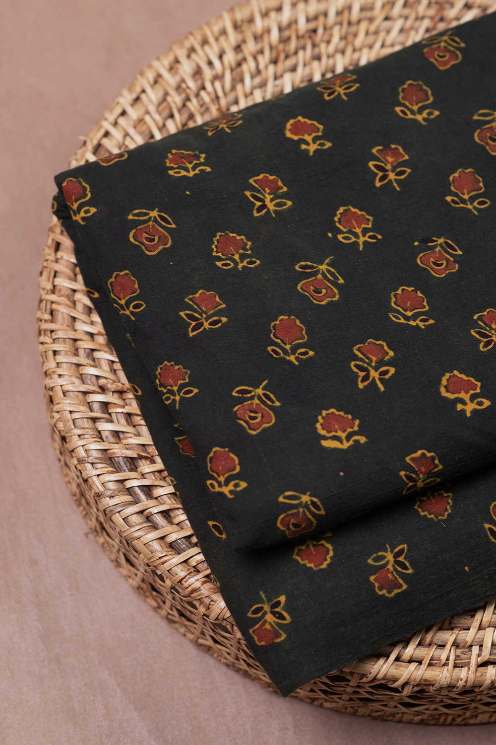 Ajrak Cotton Fabric - Matkatus 