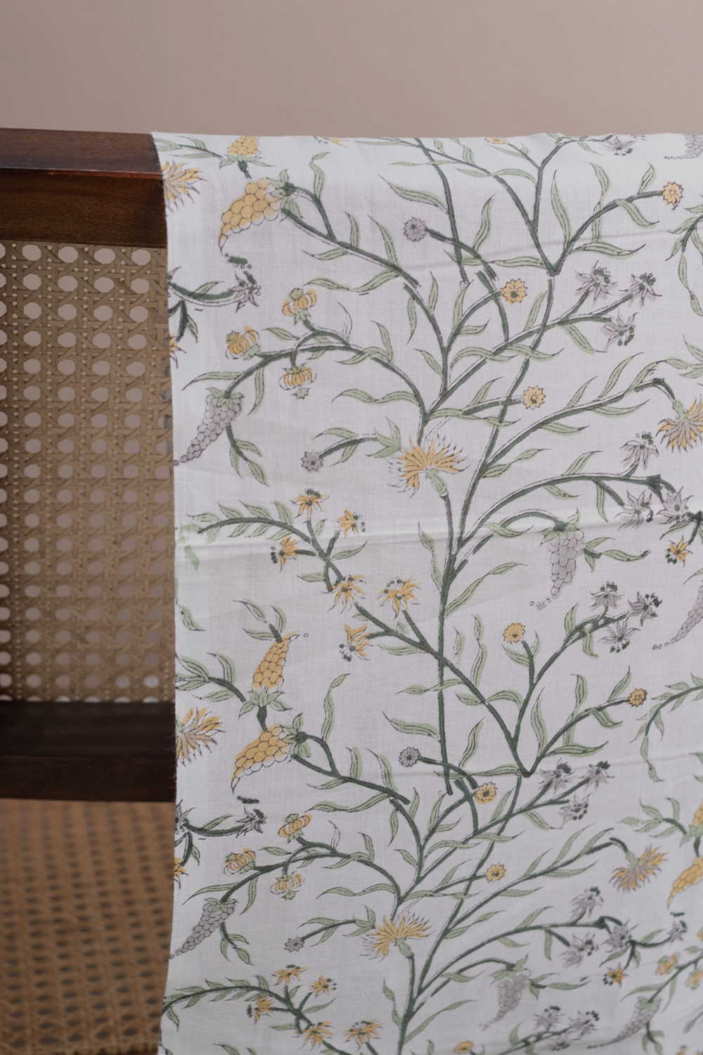 Block Printed Fabric-Matkatus 