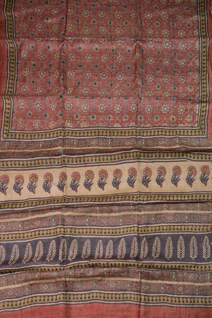 Tussar Silk Saree - Matkatus 