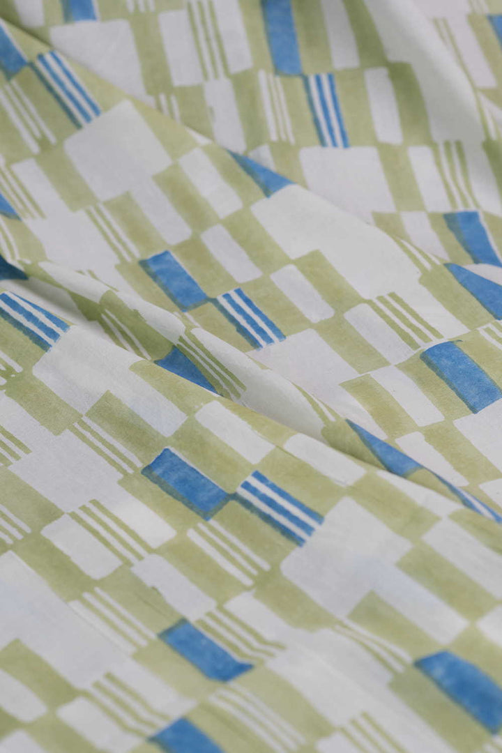 Hand block printed Sanganeri - Matkatus 